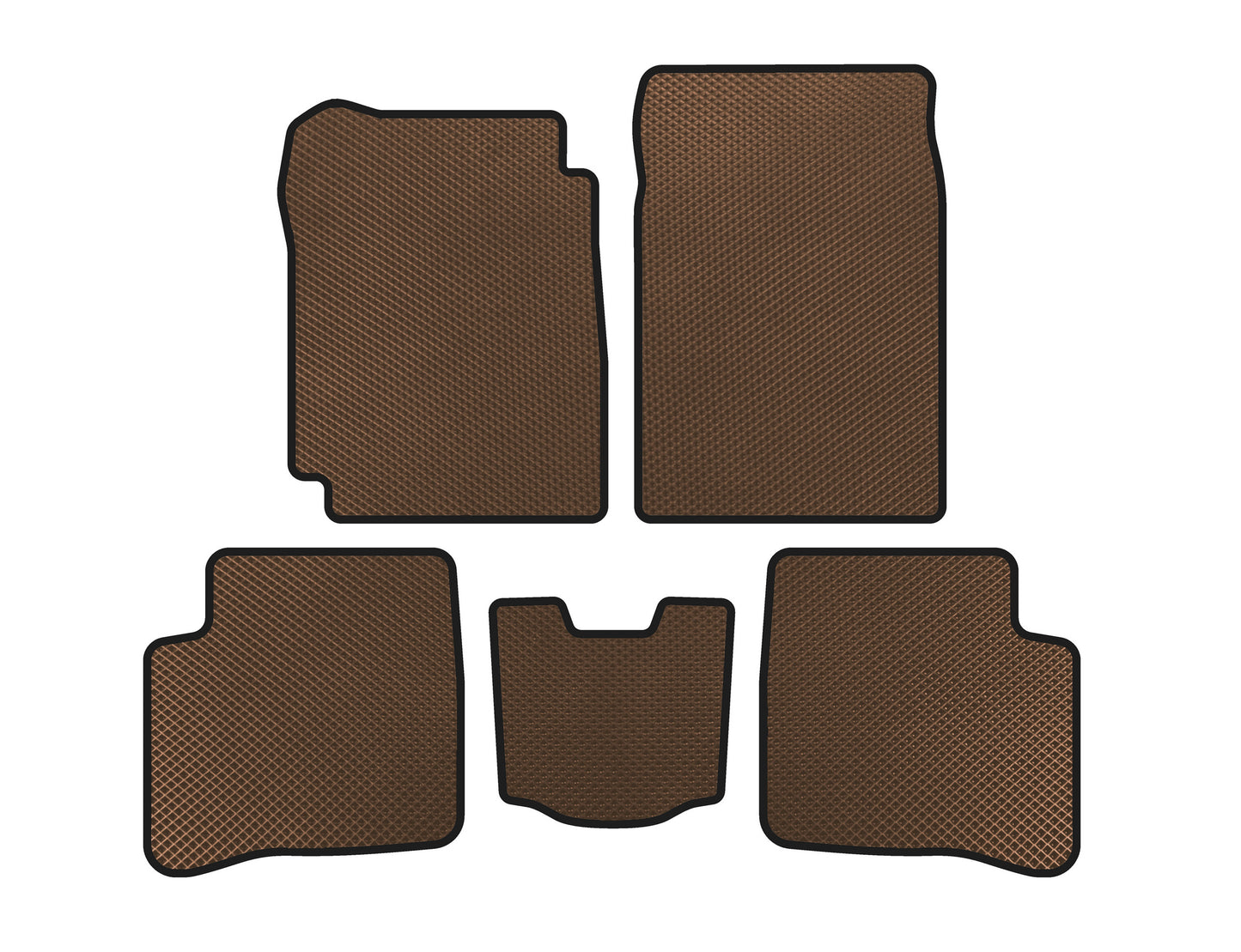 EVA Floor Mats (Brown) for FAW V-5 2009- - image 1