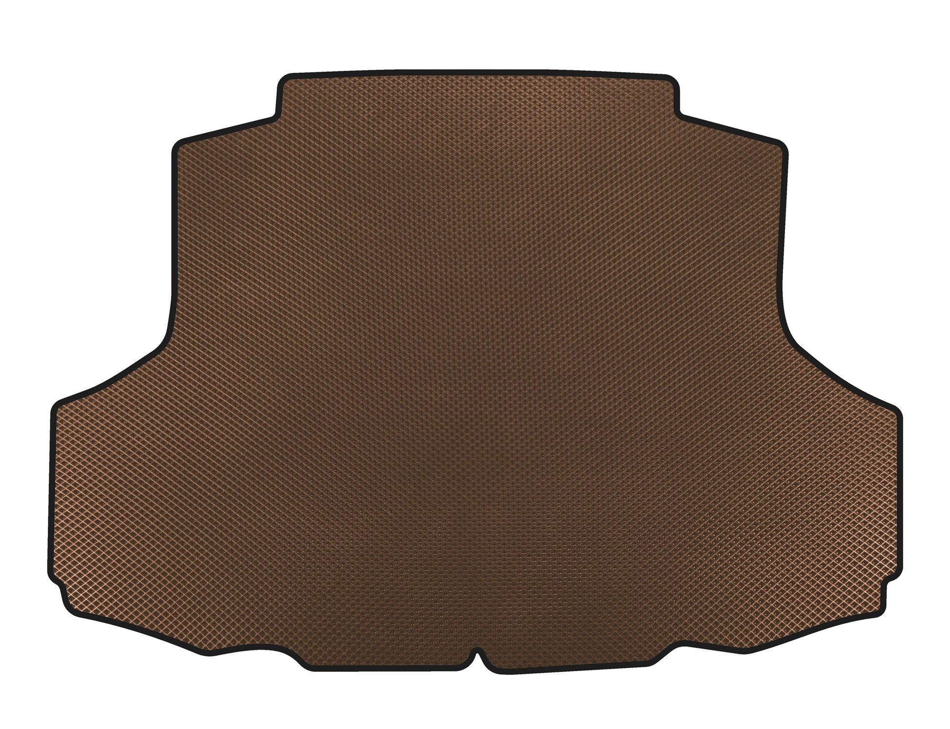 Trunk mat (SD, Brown) for Mitsubishi Lancer 9 2004-2008 - image 1
