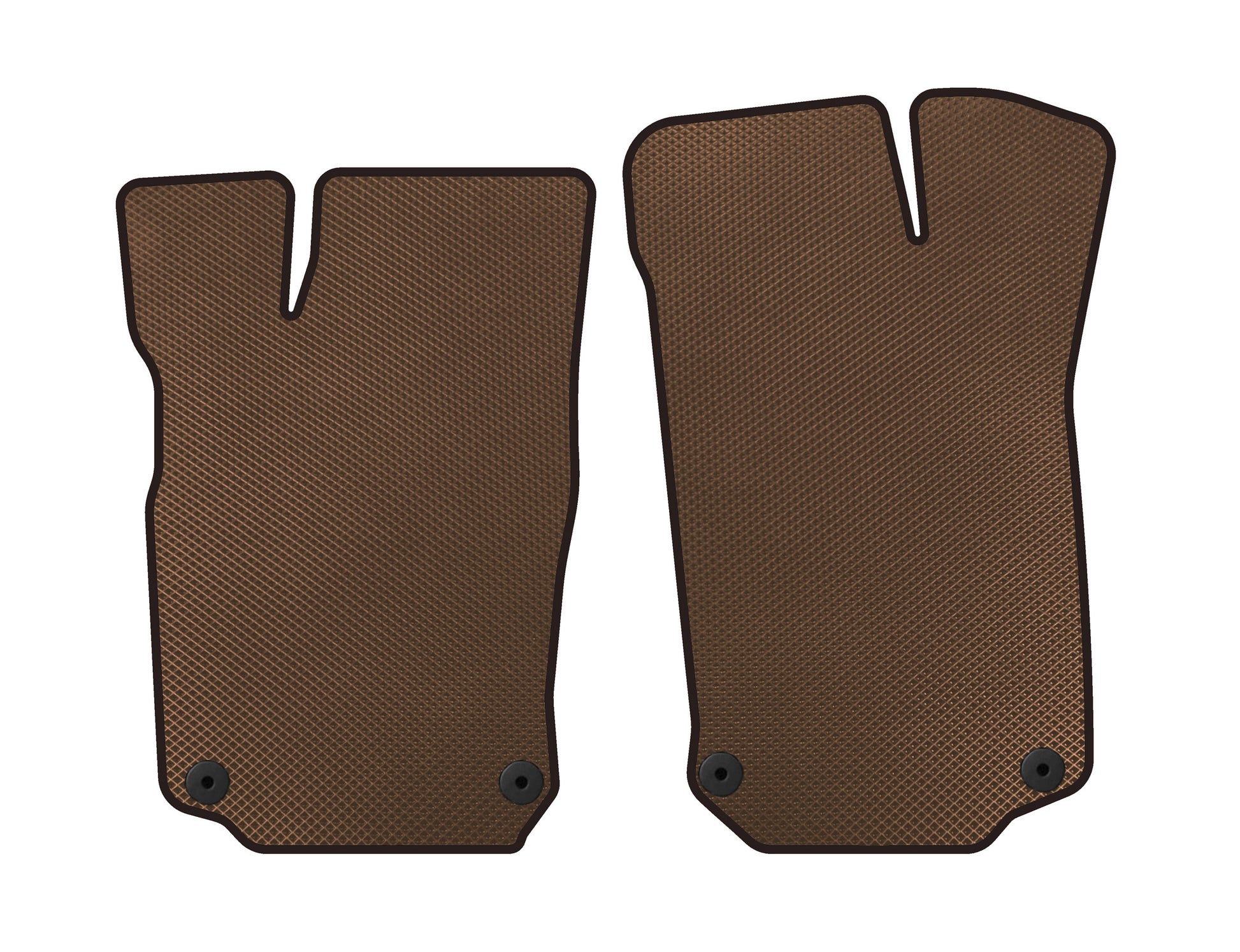 EVA Floor Mats (Brown) for Opel Tigra 2001-2009 - image 1