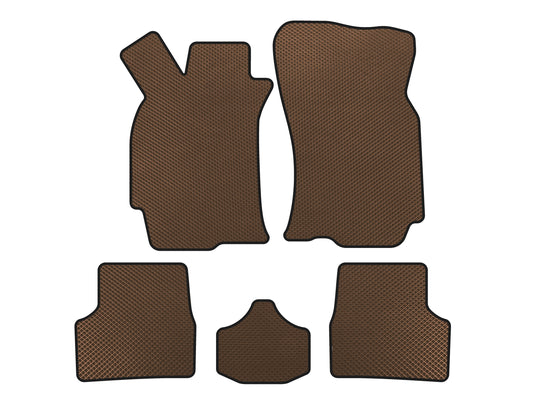 EVA Floor Mats (SD, Brown) for Fiat Albea 2002-2012 - image 1