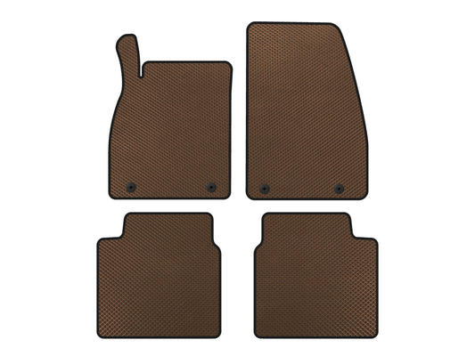 EVA Floor Mats (Brown) for Saab 9-5 2010-2012 - image 1