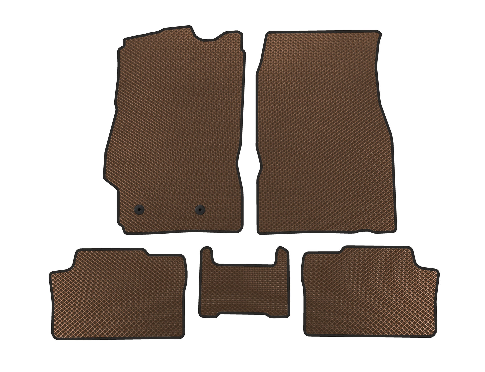 EVA Car Mats (SD, Brown) for BYD E5 - image 1