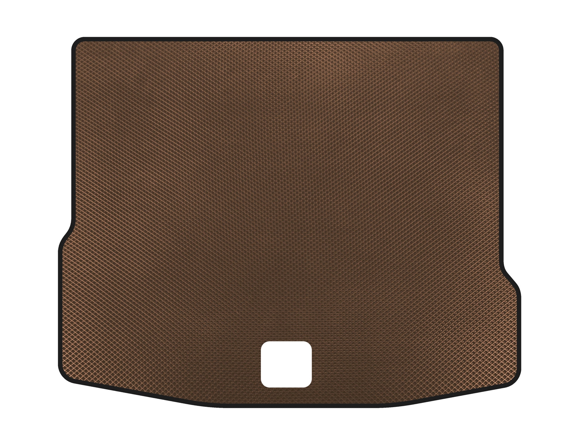 Trunk Mat V1 (USA, Brown) for Volkswagen Tiguan 2016-2023 - image 1