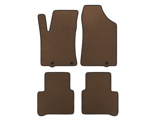 EVA Car Mats (SD, Brown) for Nissan Teana 2014- - image 1