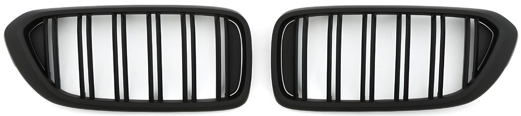 Kidney Grilles M-Look (2017-2020, Matte Black) for BMW 6 Series G32 2017- - image 2