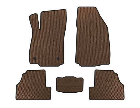 EVA floor mats (2012-2019, Brown) for Chevrolet Trax 2012-2023 - image 1