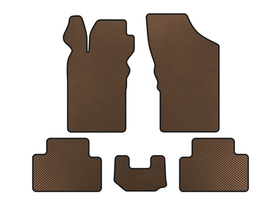 EVA Floor Mats (Brown) for Alfa Romeo GT 2003-2010 - image 1