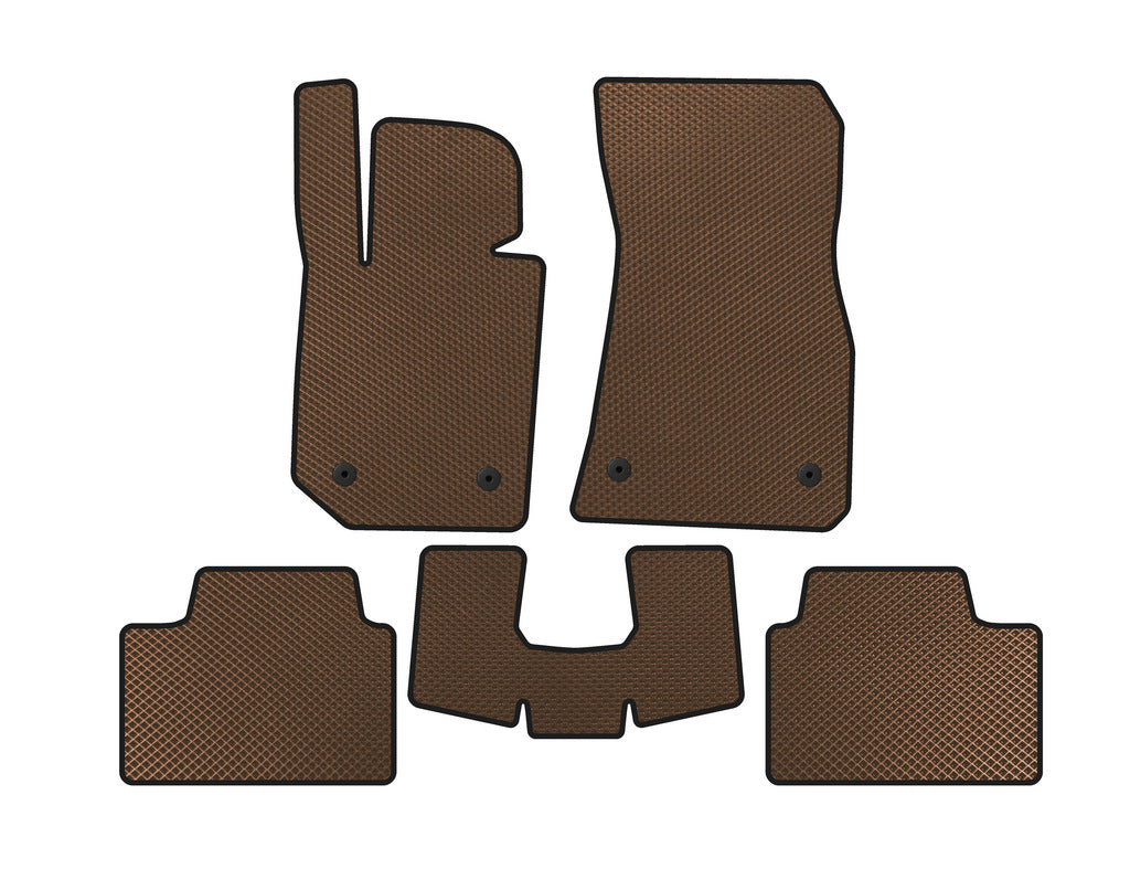 EVA Floor Mats (Brown) for BMW 3 Series G20/G21 2018- - image 1