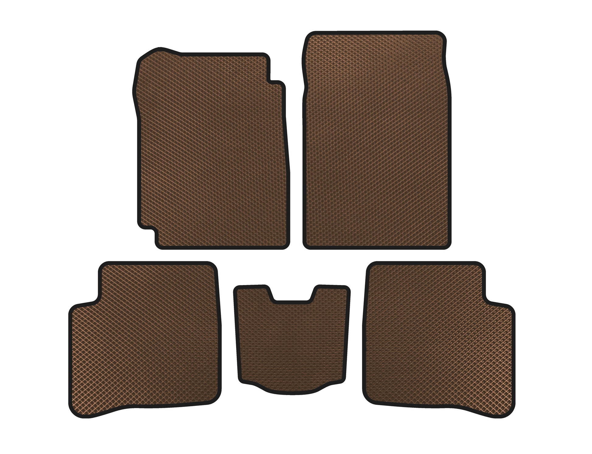 EVA Floor Mats (Brown) for FAW V-5 2009- - image 1