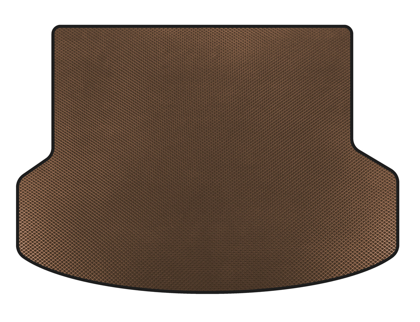 Trunk mat (Europe, Brown) for Hyundai IX-35 2010-2015 - image 1
