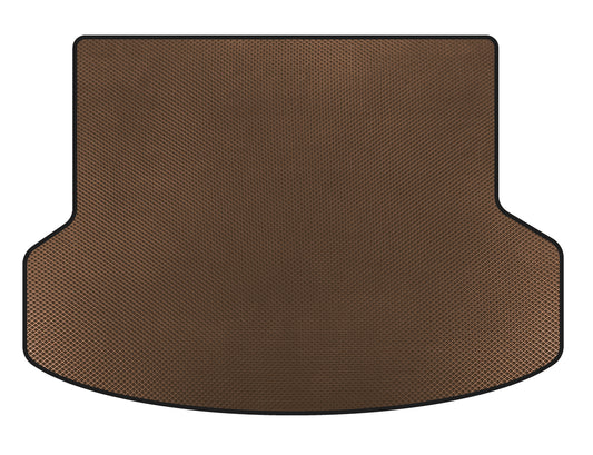 Trunk mat (Europe, Brown) for Hyundai IX-35 2010-2015 - image 1