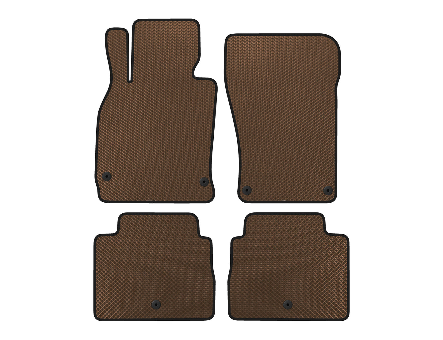 EVA Floor Mats (Brown) for Infinity Q70/M-series 2010-2019 - image 1