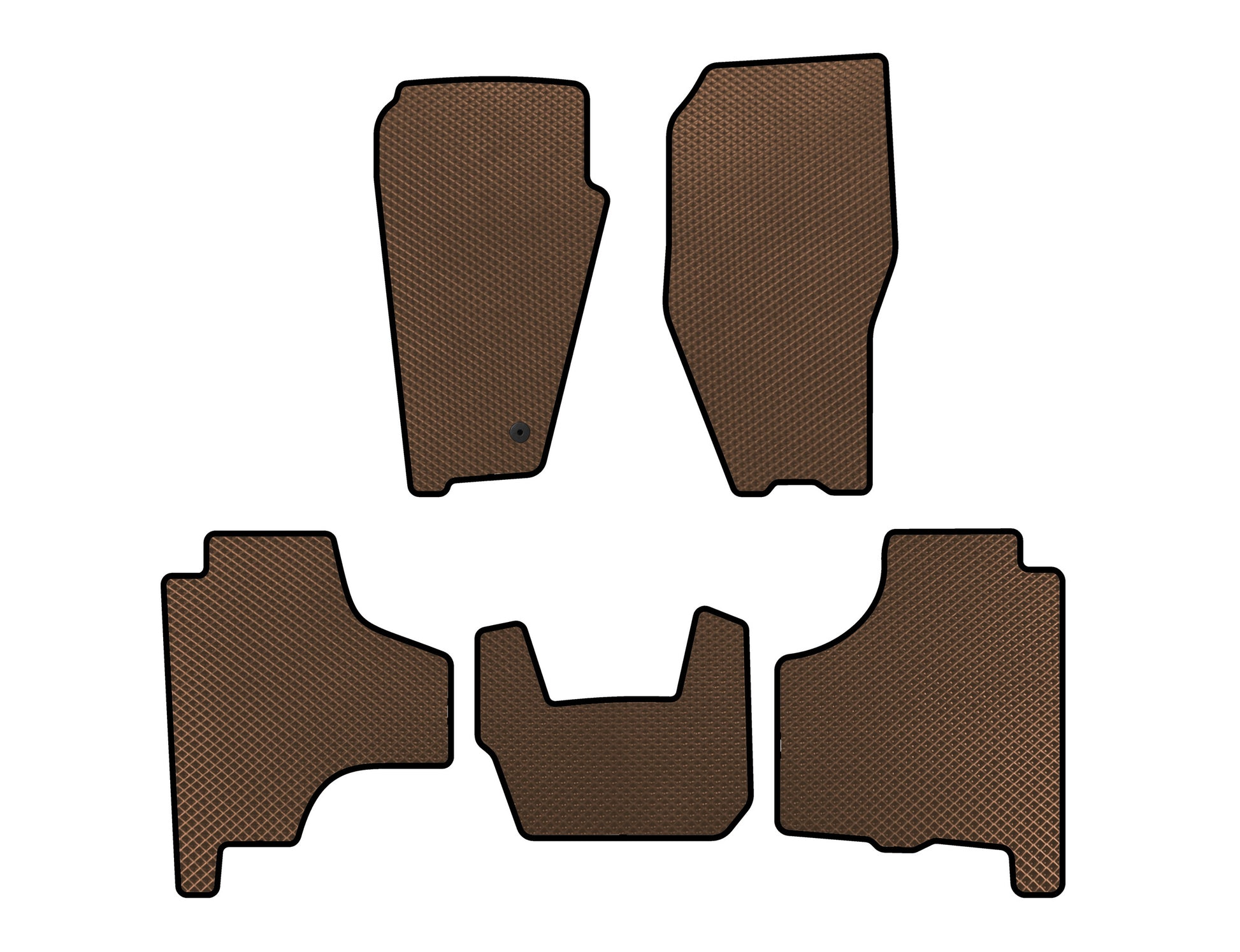 EVA Floor Mats (Brown) for Dodge Nitro 2006-2011 - image 1