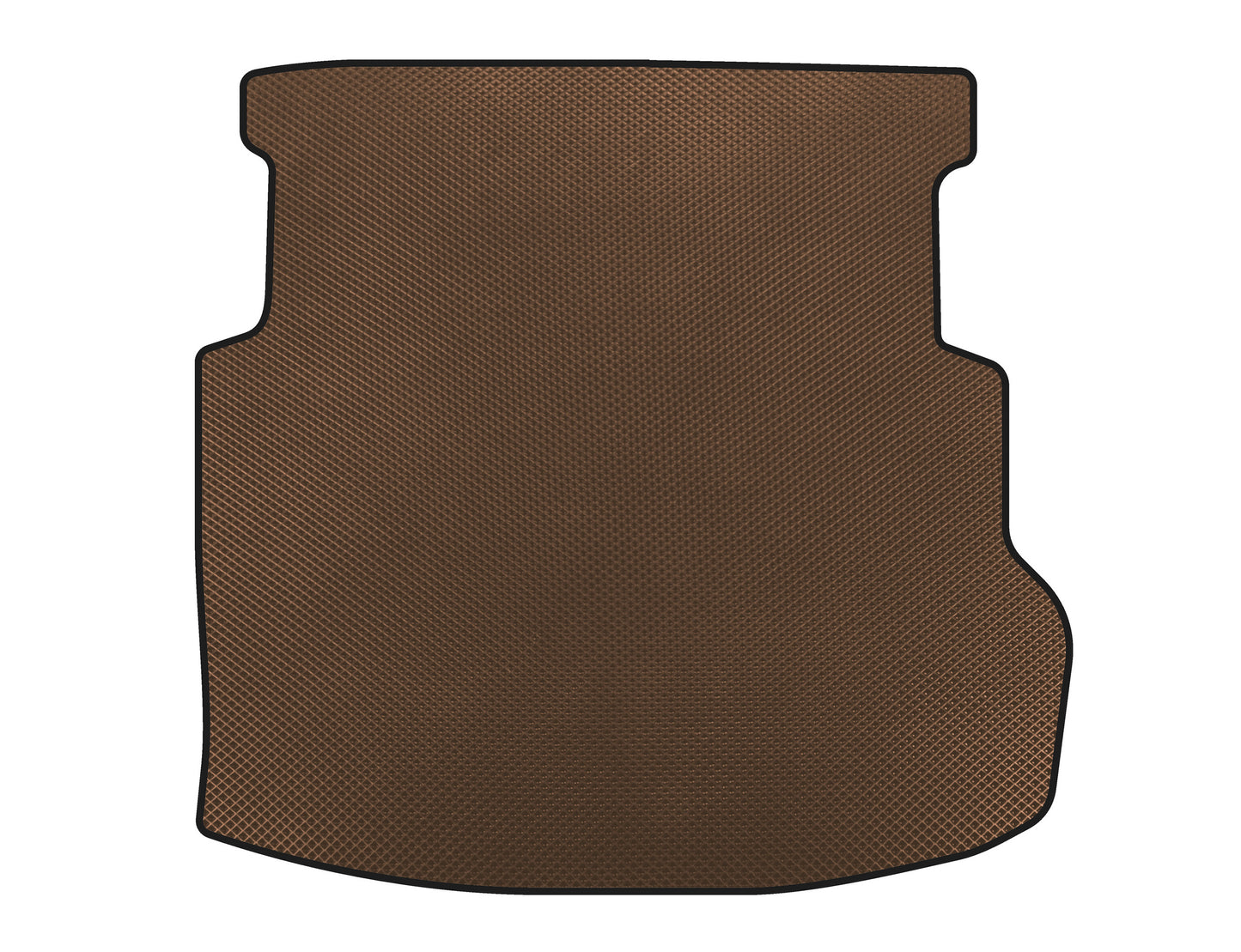 Trunk mat (2004-2008, Coupe, 4-door, Brown) for Mercedes CLS C219 2004-2010 - image 1