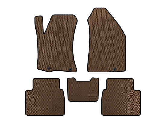EVA Floor Mats (SD, Brown) for Nissan Altima 2012-2018 - image 1