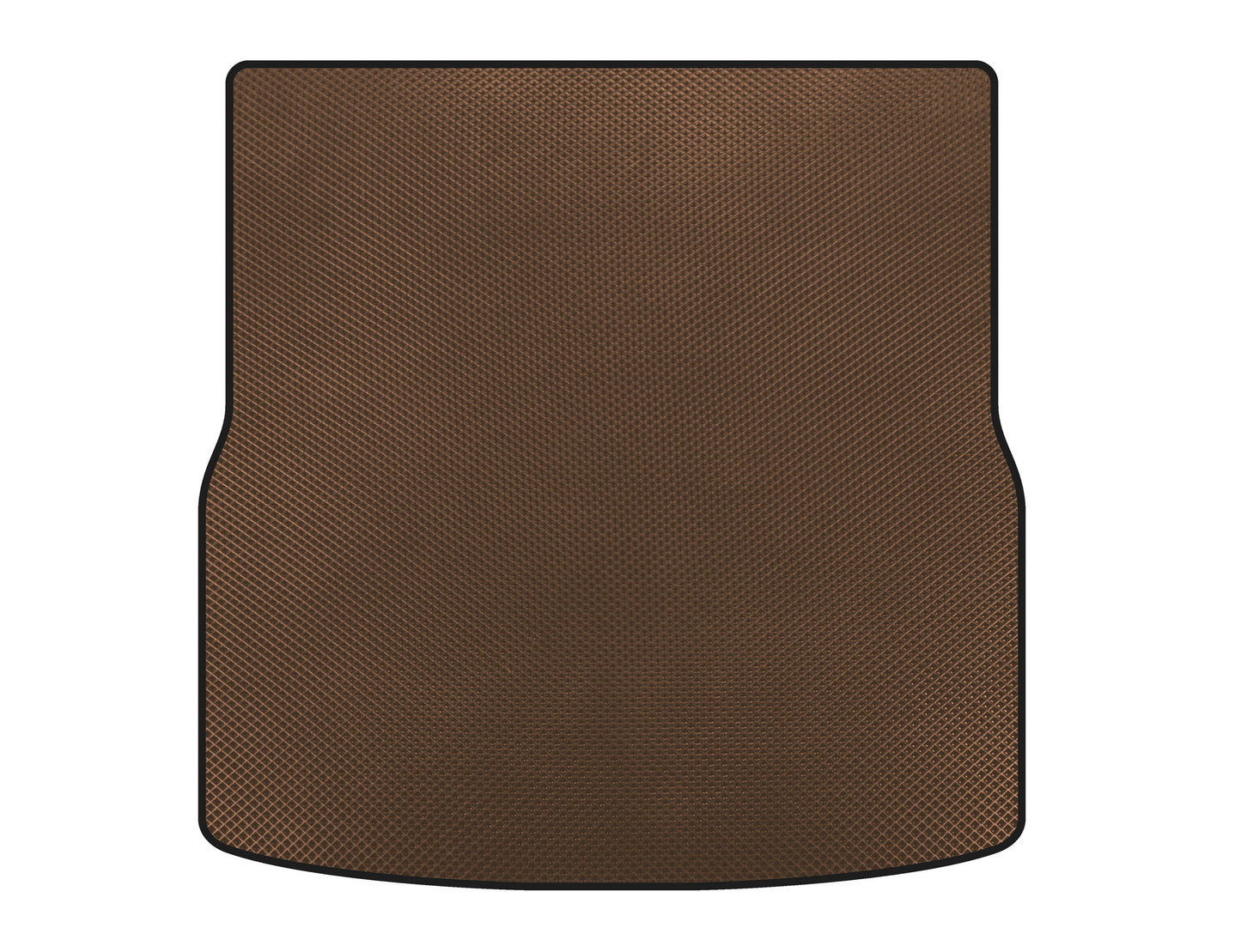 Trunk Mat EVA (2007-2009, SW, Brown) for Volkswagen Golf 5 2003-2009 - image 1