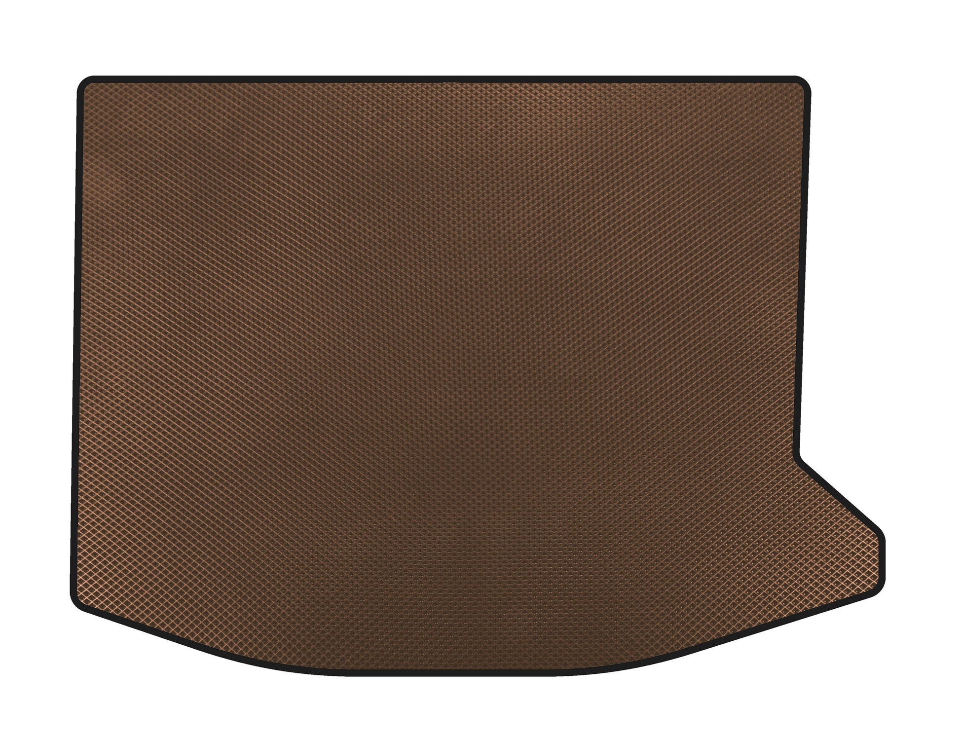 Trunk mat (HB, Brown) for Mazda 3 2003-2009 - image 1