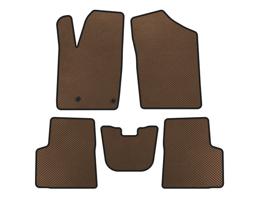 EVA Floor Mats (Brown) for Peugeot Partner 1996-2008 - image 1
