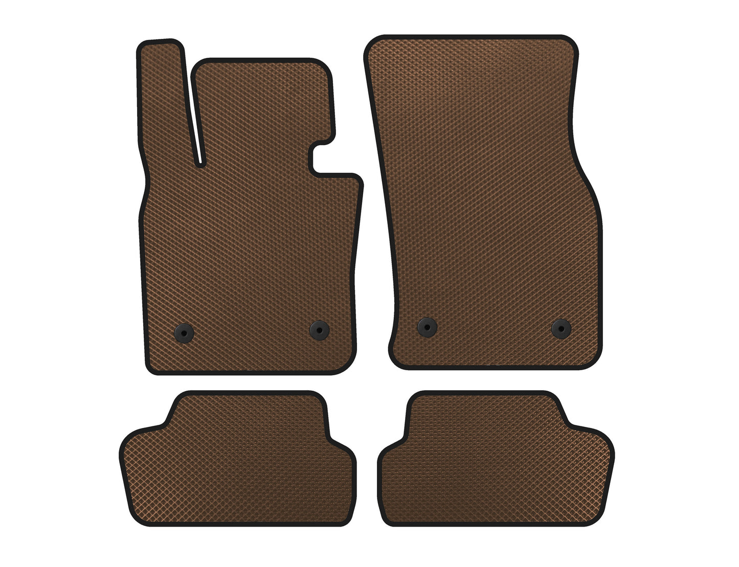 EVA Floor Mats (for F56, Brown) for Mini Cooper F55/56/57 2014-2023 - image 1