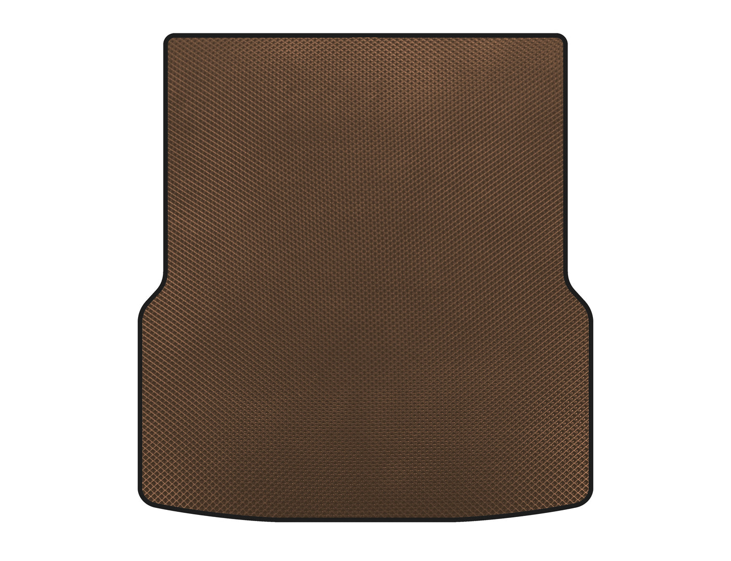 Front trunk mat EVA (4WD, 2012-2021, Brown) for Tesla Model S 2012– - image 1