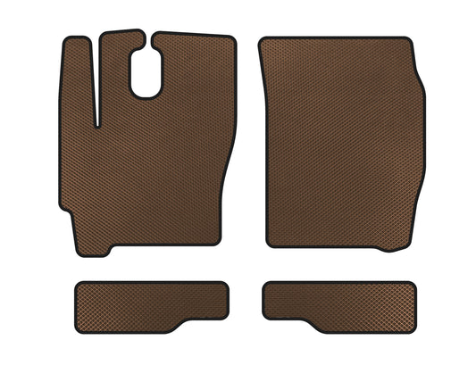EVA Floor Mats (Brown) for Iveco Eurocargo 2002-2008 - image 1