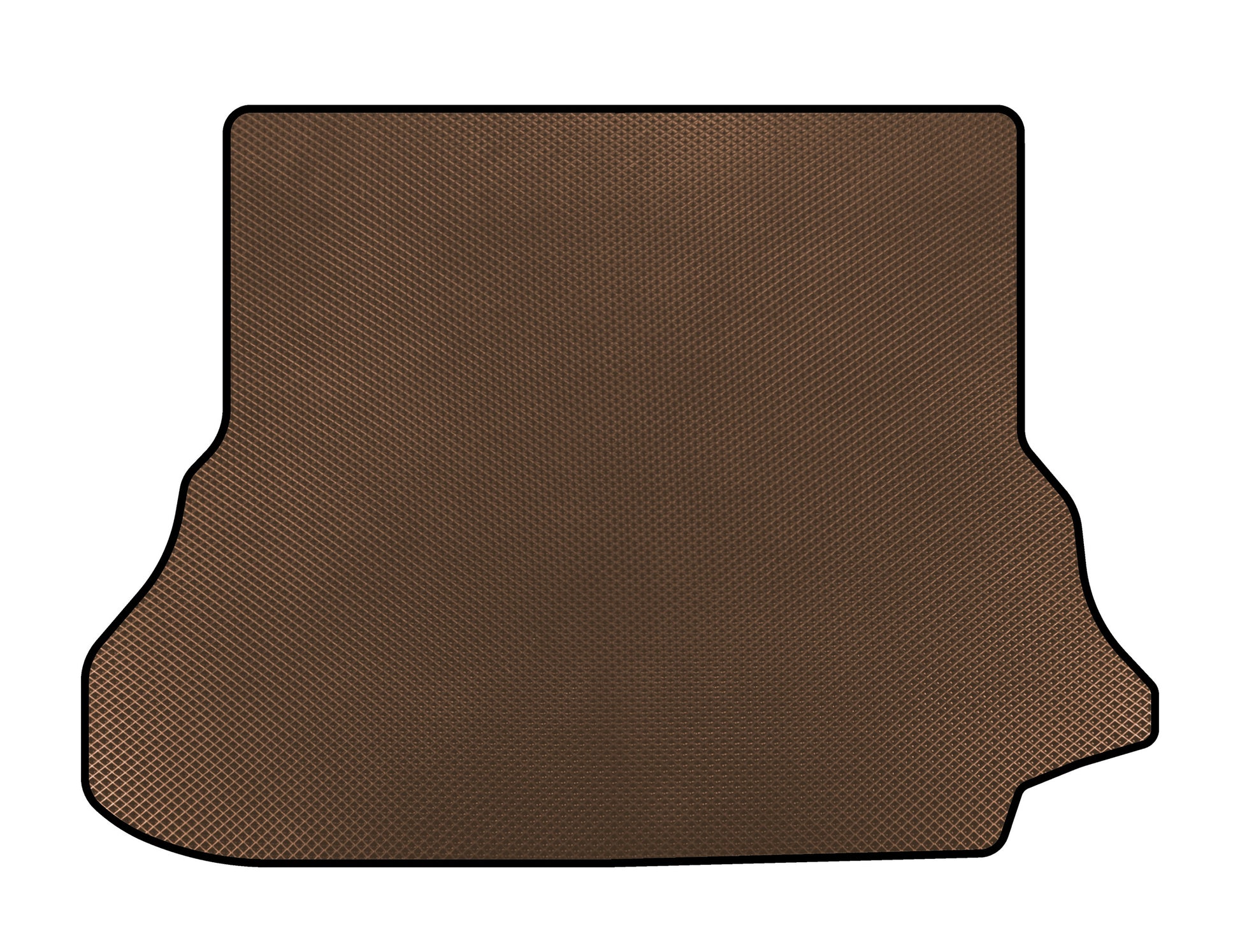 Trunk Mat (HB, 5-Door, Brown) for Renault Laguna 2001-2007 - image 1