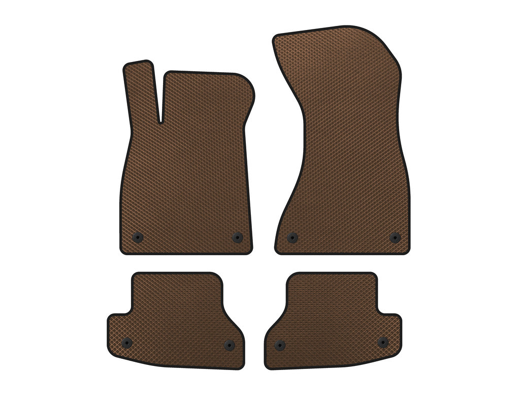 EVA Floor Mats (Coupe, Brown) for Audi A5 2016-2025 - image 1