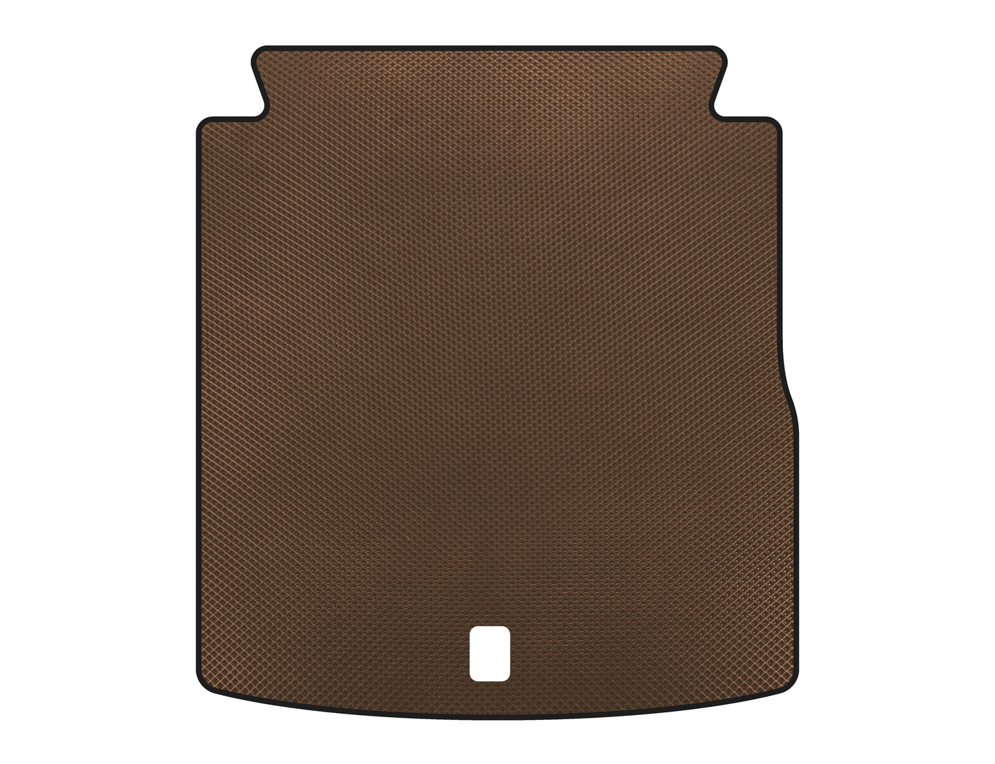 Trunk Mat (SD, USA, Brown) for Volkswagen Passat B7 2012-2015 - image 1