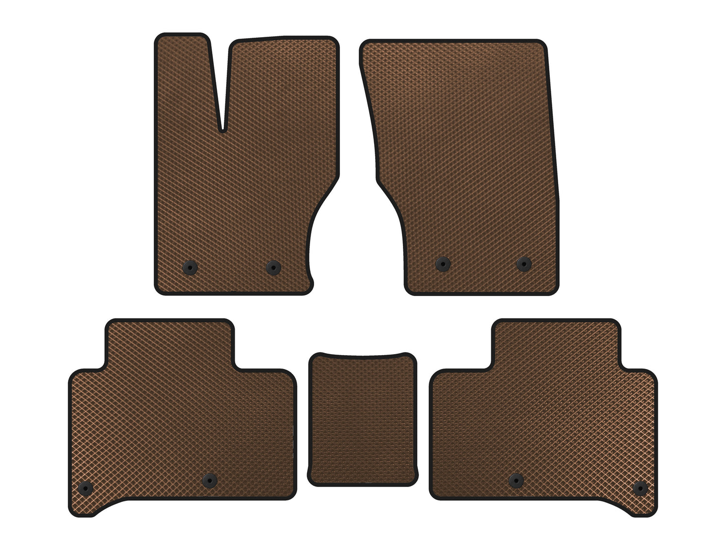 EVA Floor Mats (2013-2017, Brown) for Range Rover Sport 2014-2022 - image 1