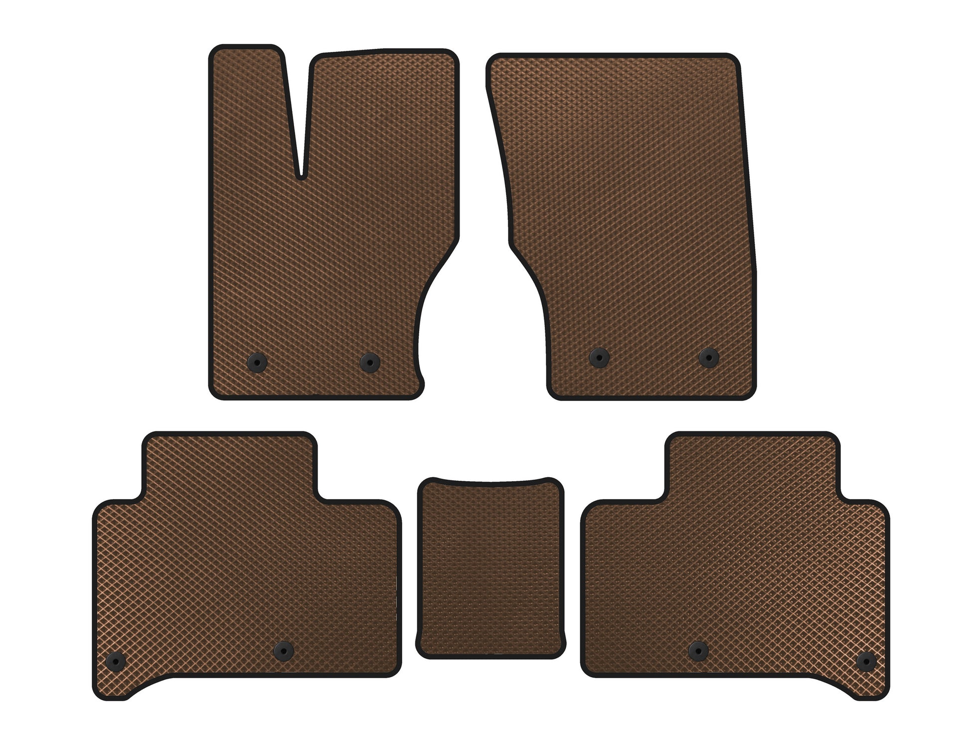EVA Floor Mats (2013-2017, Brown) for Range Rover Sport 2014-2022 - image 1