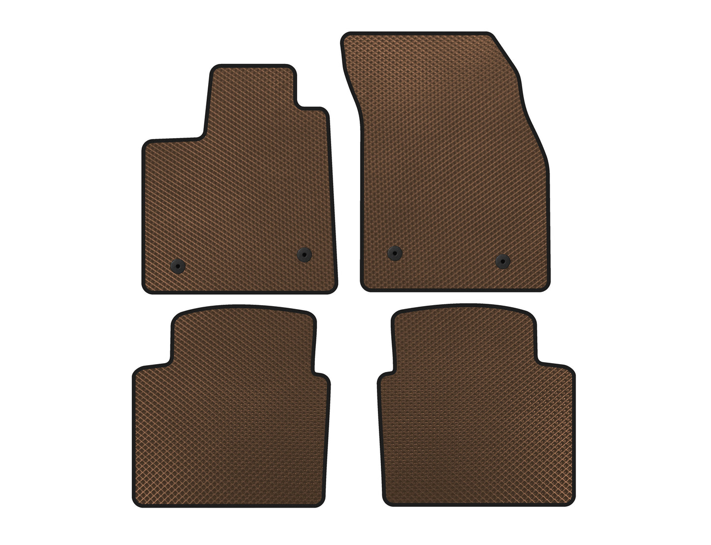 EVA Floor Mats (SW, Brown) for Ford Focus IV 2018- - image 1