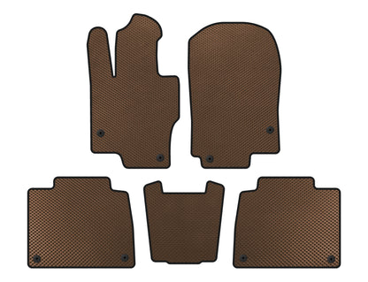 EVA Floor Mats (Brown) for Mercedes GLE W167 2018- - image 3
