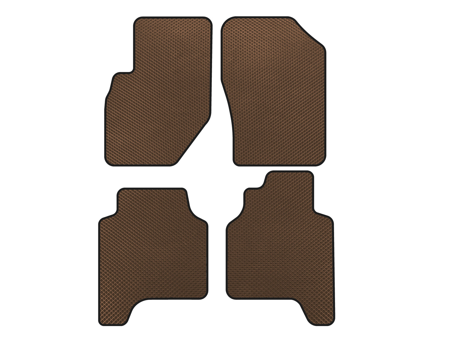 EVA Floor Mats (Brown) for Hyundai Terracan 2001-2007 - image 1