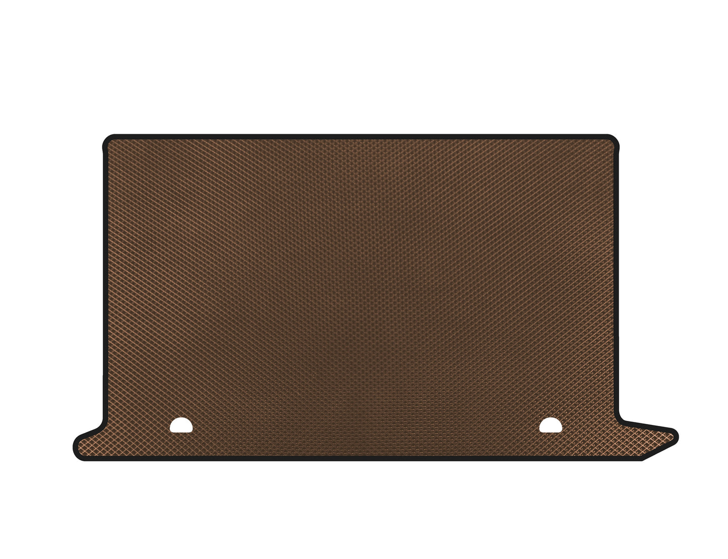 Trunk mat v2 (Brown) for Fiat Doblo II 2010-2022 - image 1
