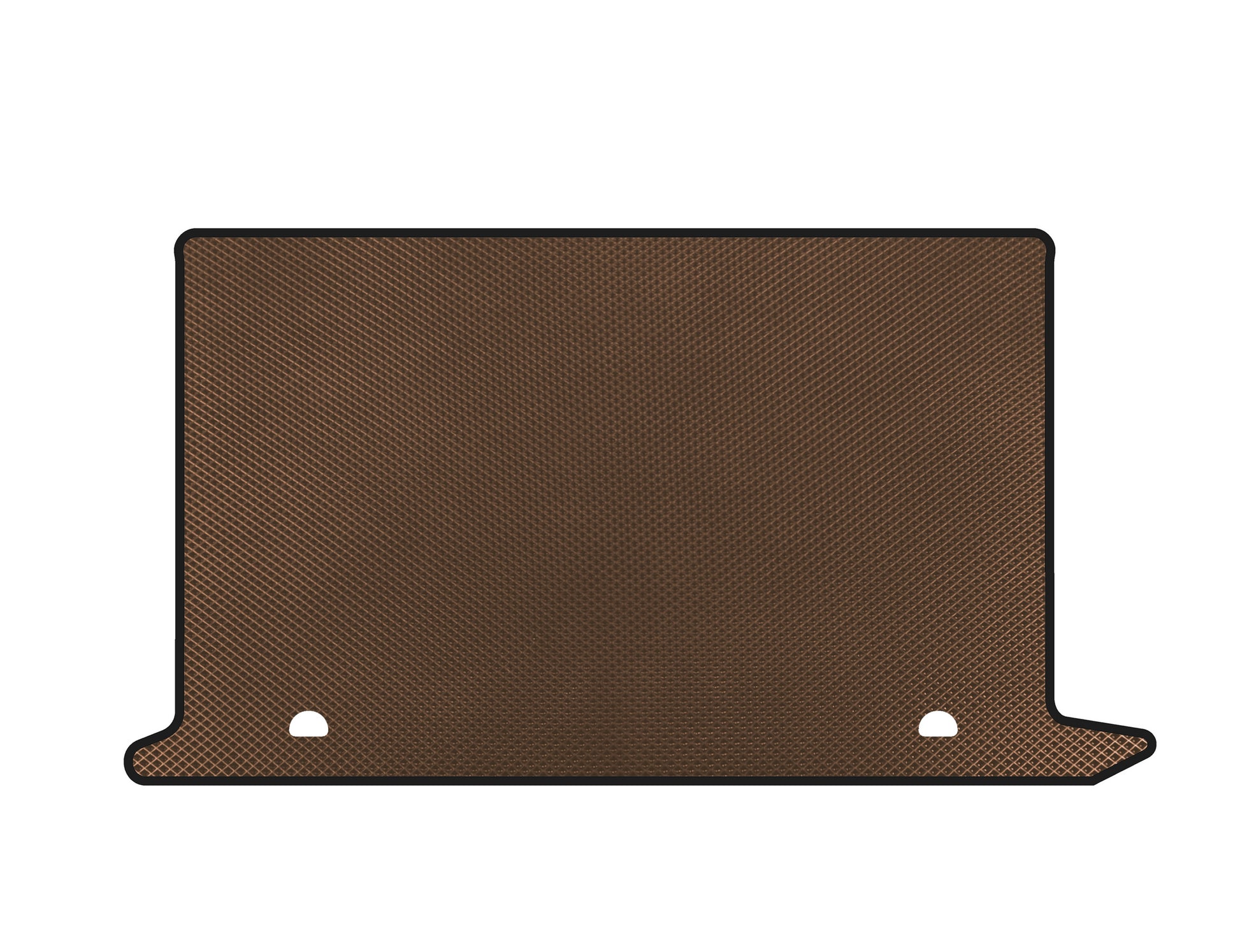 Trunk mat v2 (Brown) for Fiat Doblo II 2010-2022 - image 1