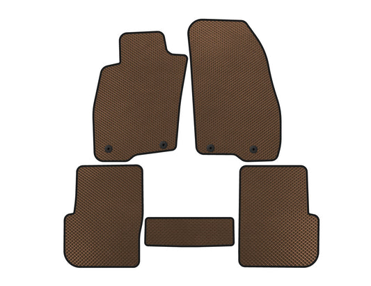 EVA Floor Mats (Brown) for Alfa Romeo MiTo 2008-2018 - image 1
