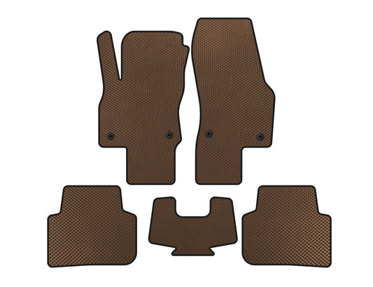 EVA Floor Mats (Brown) for Audi Q3 2019- - image 1