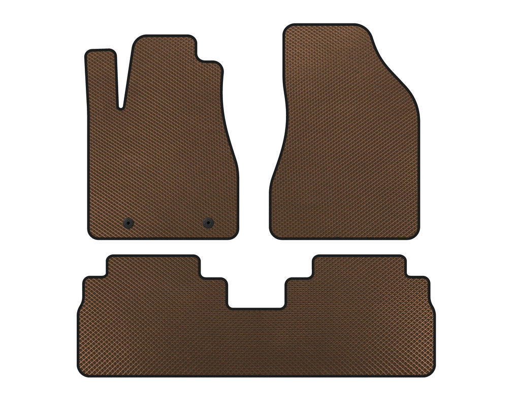 EVA Floor Mats (Brown) for BYD S6 2010-2016 - image 1