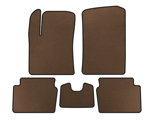 EVA mats (HB, Brown) for Hyundai I-10 2008-2013 - image 1