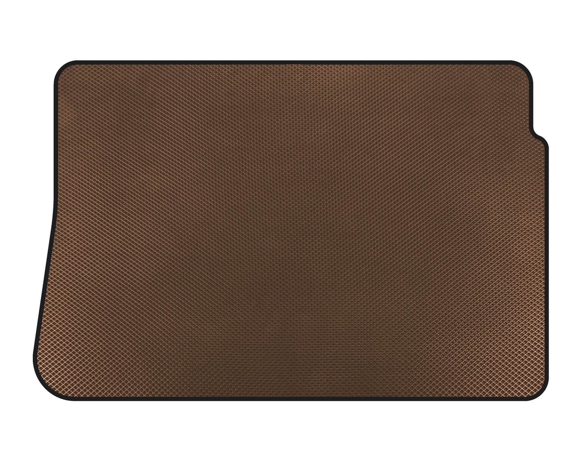 Trunk Mat (2006-2009, HB, 5-Door, Brown) for Renault Megane II 2004-2009 - image 1