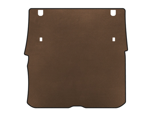 EVA Trunk Mat (2015-2018, without 3rd row, 8-seater, USA, Brown) for Honda Pilot 2015-2022 - image 1