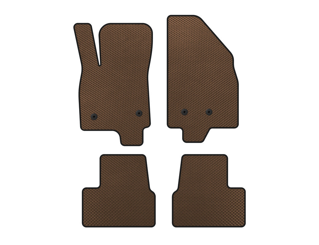 EVA Floor Mats (Brown) for Chevrolet Volt 2016-2019 - image 1