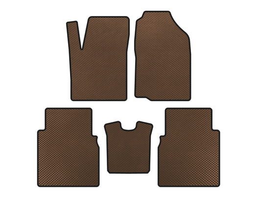EVA Floor Mats (Brown) for JAC J6 2011-2019 - image 1