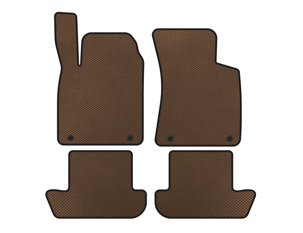 EVA floor mats (Coupe, Brown) for Audi TT 1998-2006 - image 1