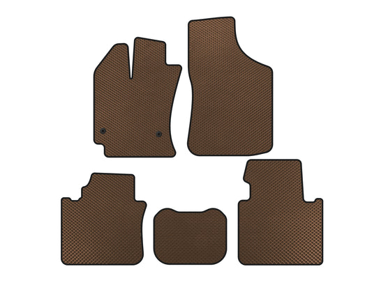 EVA Floor Mats (Brown) for Toyota Venza 2008-2017 - image 1