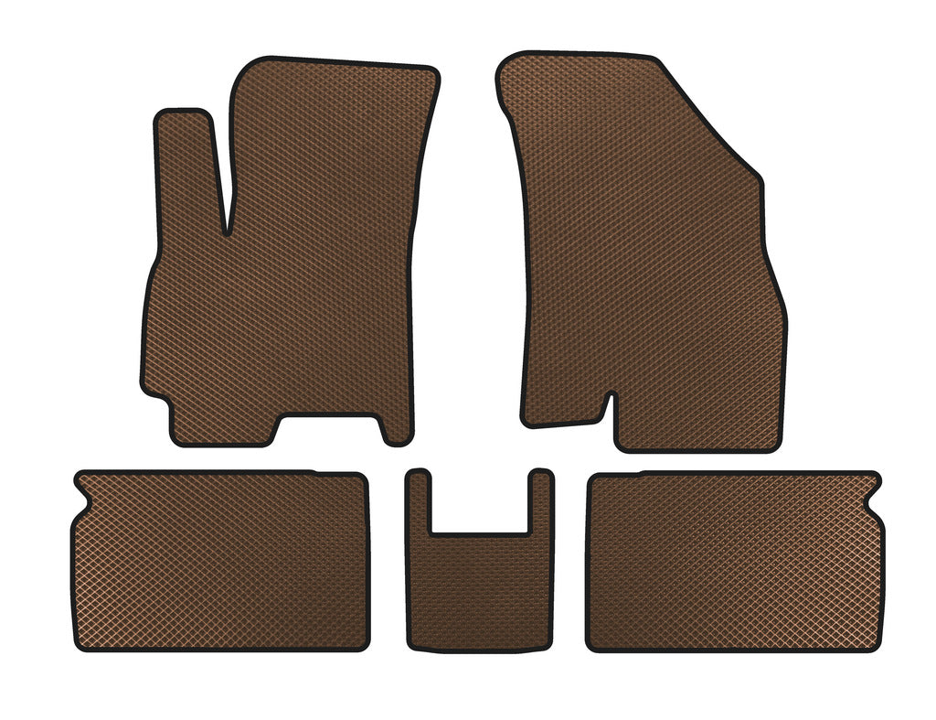 EVA Floor Mats (Brown) for Chery Tiggo 4 2017- - image 1
