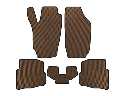 EVA Floor Mats (Brown) for Seat Ibiza 2002-2009 - image 1