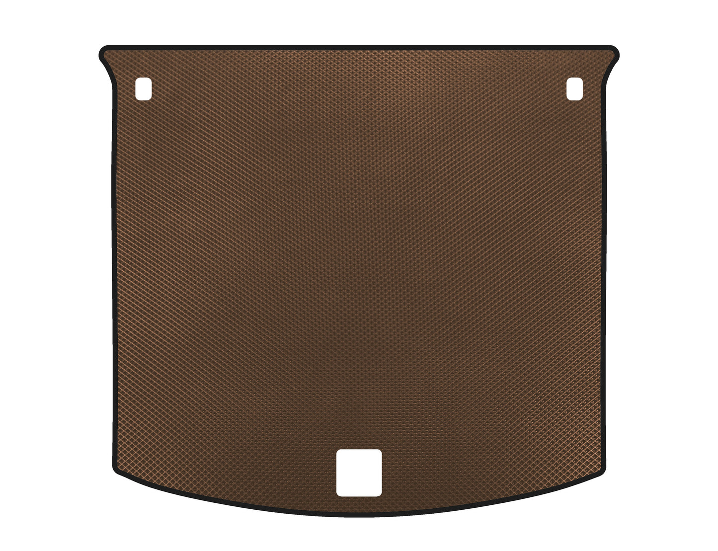 Trunk mat (2010-2015, Brown) for Opel Antara 2006-2017 - image 1