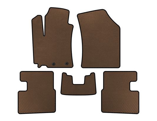 EVA Floor Mats (HB, 5-Door, Brown) for Suzuki Swift 2010-2017 - image 1