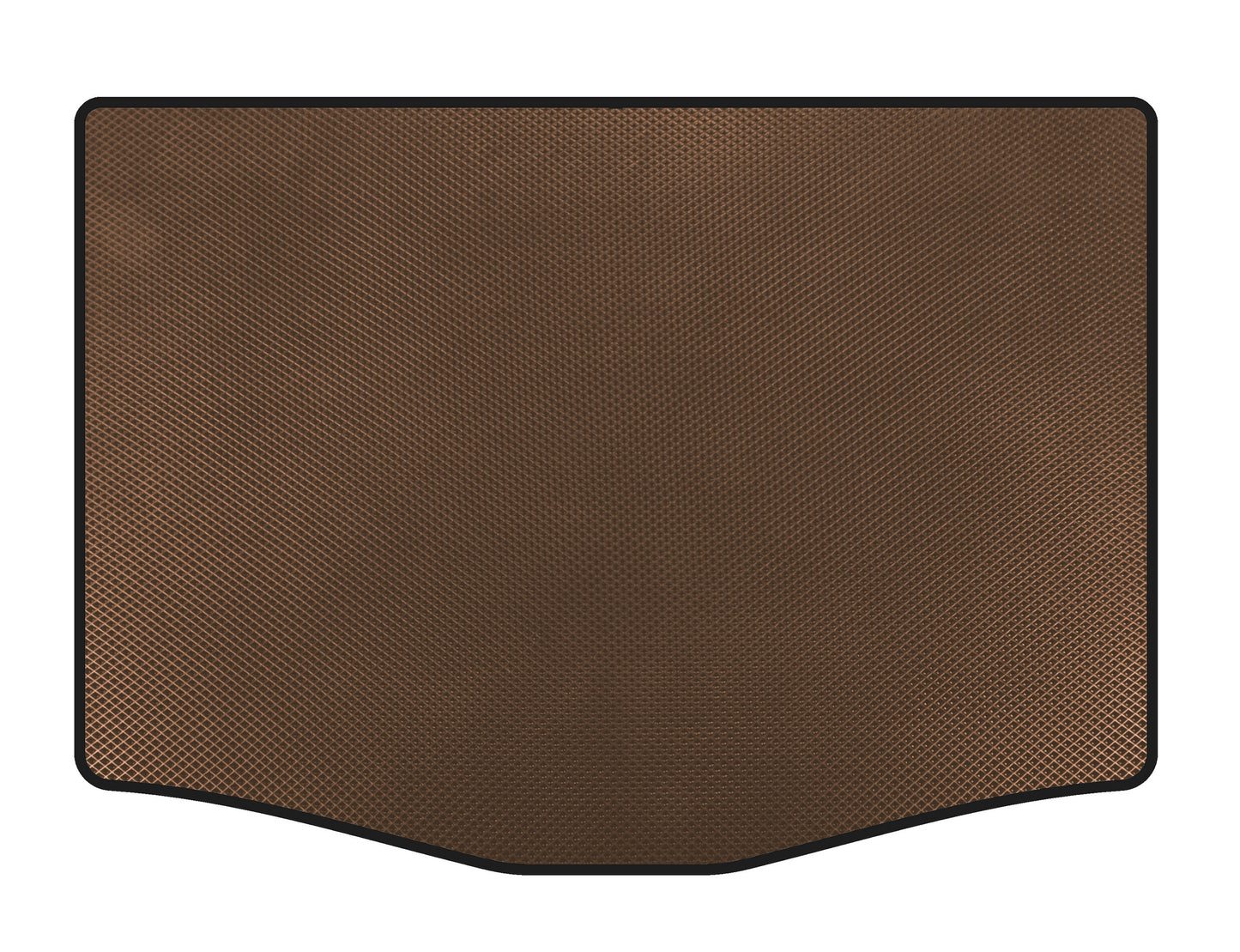 Trunk Mat (HB, 5-Door, Brown) for Honda FIT/Jazz 2009-2013 - image 1